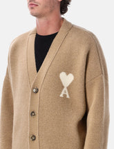 AMI Paris Ami de Cœur alpaca cardigan -  | Spazio Pritelli