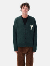 AMI Paris Ami de Cœur alpaca cardigan -  | Spazio Pritelli