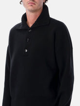 AMI Paris buttoned wool turtleneck -  | Spazio Pritelli