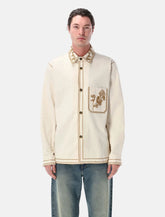 Marant Rudy floral embroidered overshirt -  | Spazio Pritelli