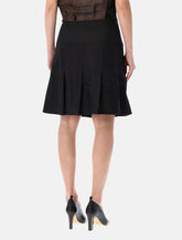 Our Legacy soot black linen blend Girdle skirt -  | Spazio Pritelli