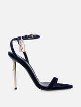 Tom Ford velvet padlock sandals -  | Spazio Pritelli