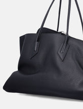 La Passeggiata Large grained leather top handle bag -  | Spazio Pritelli