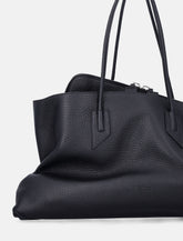 La Passeggiata Large grained leather top handle bag -  | Spazio Pritelli