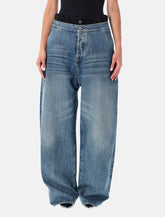 The Attico layered waist jeans -  | Spazio Pritelli