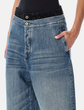 The Attico layered waist jeans -  | Spazio Pritelli