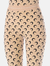 Marine Serre all-over Moon print leggings -  | Spazio Pritelli